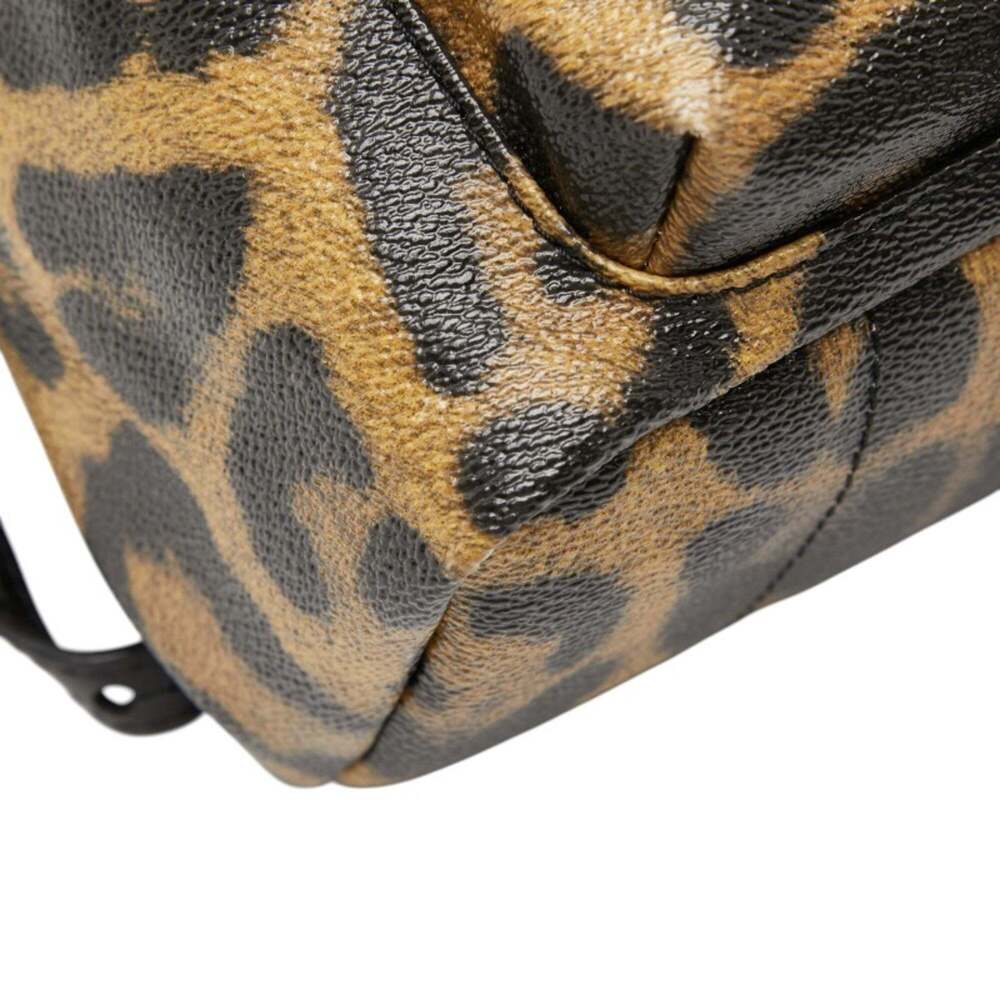 LOUIS VUITTON Black Leather Backpack - Picture 5 of 10